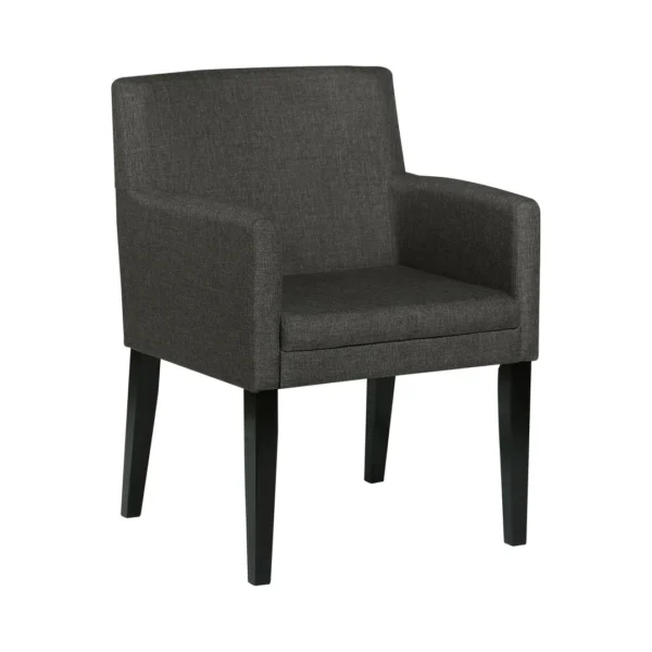 Catherine Gray Fabric Dining Arm Chairs By Coaster Furniture - Image 17