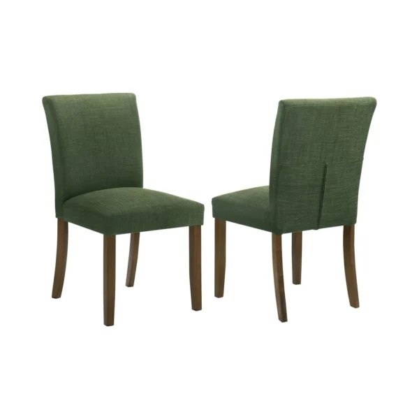 Paxton Green Upholstered Dining Chair Set By Coaster Furniture - Image 15