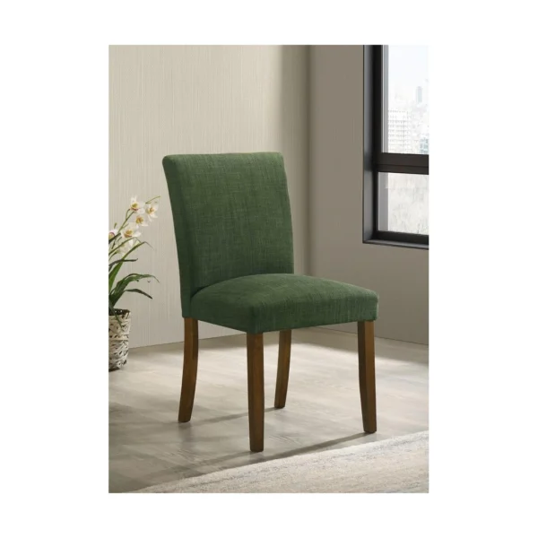 Paxton Green Upholstered Dining Chair Set By Coaster Furniture - Image 16