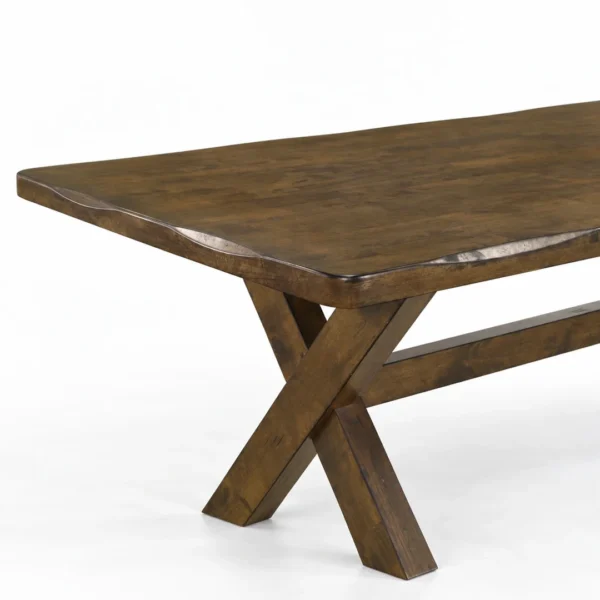 Alston 5 Piece Brown Farmhouse Dining Set By Coaster Furniture - Image 5
