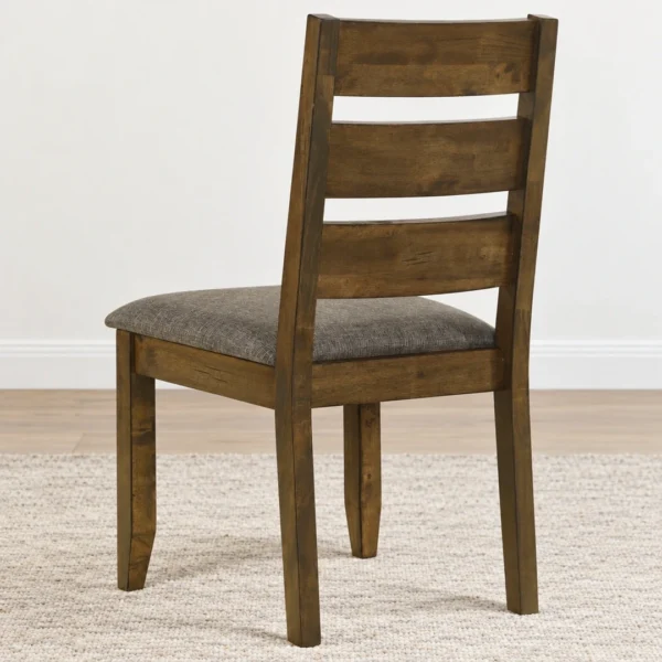 Alston 5 Piece Brown Farmhouse Dining Set By Coaster Furniture - Image 8