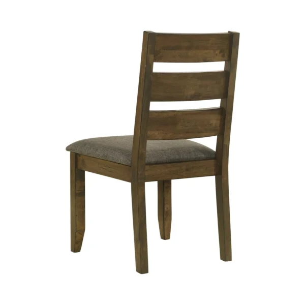 Alston 5 Piece Brown Farmhouse Dining Set By Coaster Furniture - Image 22
