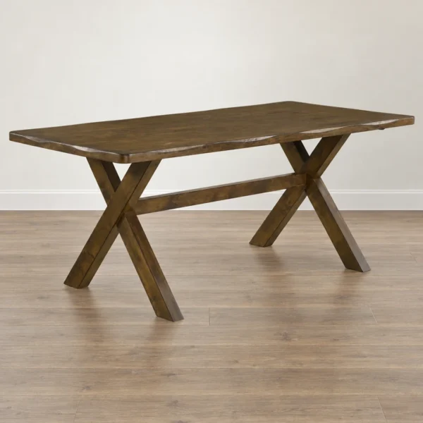 Alston 6-Piece Brown Dining Set By Coaster Furniture - Image 3