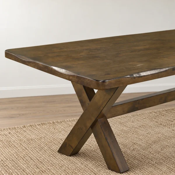 Alston 6-Piece Brown Dining Set By Coaster Furniture - Image 5