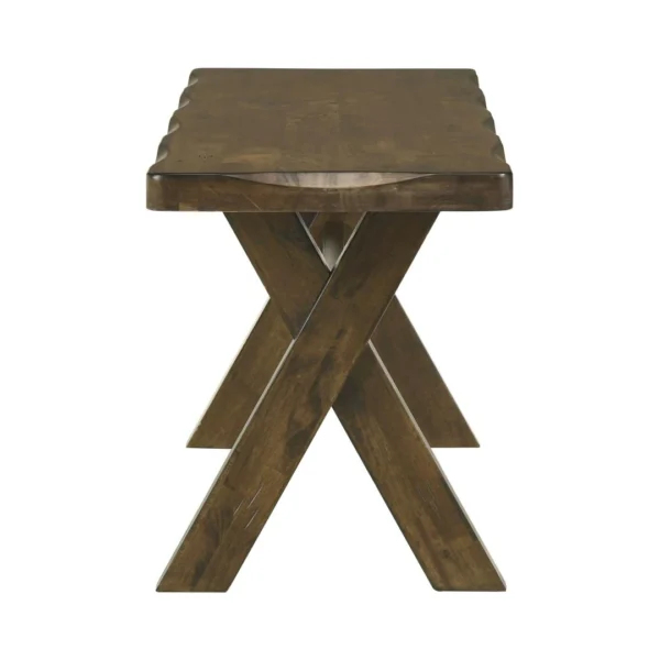 Alston 6-Piece Brown Dining Set By Coaster Furniture - Image 30
