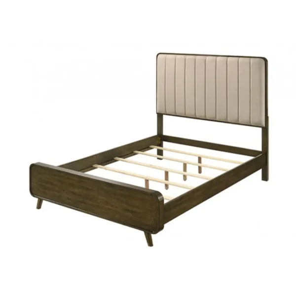 Eastlin 4Pc Queen Walnut Bedroom Set by Furniture of America - Image 3
